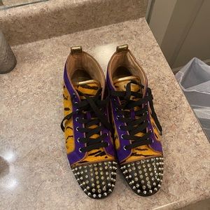 Cleaning closet, used Red bottoms for sell